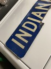 Vintage Authentic Retired Indiana Dr 24x6 Retired Street Name Road Sign Metal