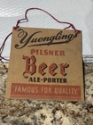 Vtg Yuengling   s Pilsner Beer Sale-porter Cardboard Sign