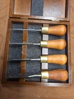 Narex Butt Chisels - 4 Piece Set  6mm  12mm  20mm  26mm In Box  Nice 