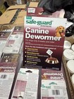 Safe-guard Dog Dewormer 1g 3 Pack Exp 01 2026 Made In Austria Fast Ship