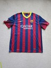 13 14 Barcelona Neymar Soccer Jersey Football Shirt Brazil  xl    authentic  