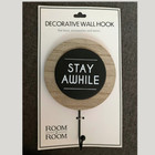 Wall Mount Key Rack Hanger Holder 4 Hook Chain Storage Keys Organizer Home Decor