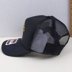 Foo Fighters Tour 2024 Trucker Hat Black Yellow Mesh Adjustable Band Merch Cap