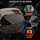 Led Tail Light Smoke Lens Brake Turn Signal For Harley Sportster Softail Touring