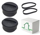 2 Filters   2 Belts For Bissell Biggreen Bgu1937t Pro Cup Commercial Vacuum