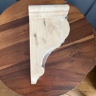 Hardwood Resources Dubois Ogee Scroll Corbel 12    Hard Maple Architectural