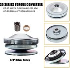 30 Series Torque Converter Driver Clutch 3 4  Bore Go Kart For Comet 219552 5957