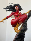 Spider Woman Marvel Legend 3d Figure Statue 25cm Professional Painted
