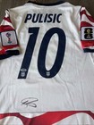 Christian Pulisic Team Usa Autograph Signed Jersey  Psa Coa