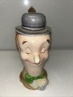 Stan Laurel Character Beer Stein Mug Laurel   Hardy Ceramic Figural Stein Japan 