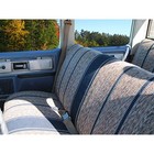 West Coast Auto Baja Saddle Blanket Full Size Bench Seat Cover Blue Pockets