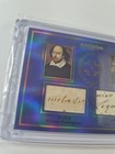 William Shakespeare Isaac Newton 2025 Eternal   d  75 Dual Patch Revelation