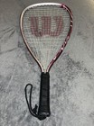 Wilson Racquetball Racquet Black Grip Pink And White
