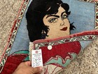 Small Antique Oriental Rug Hand-knotted Vintage Handmade Fine Art Portrait 2x2