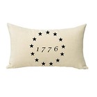 America 1776 Home Spring Summer Decorative Throw Pillow 20  X 12   pack Of 1 