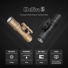 Olight Odin S Mlok Mount Weaponlight Rechargeable Tactical Flashlight 1500 Lumen