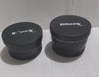 2 Camera Lens 58mm Telephoto Lens   58mm Wide Angle Lens  Ultimax Studio Series 