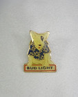 Vintage Bud Light Spuds Mackenzie Dog Collectors Pin Back Lapel Hat Pin Button 