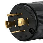 Nema L14-20p Locking Plug     20 Amp 125 250v Twist Lock Male Generator Connector