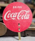 Vintage Coca Cola Advertising Sticker Unused