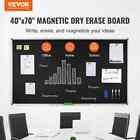 70 X 40 In  Large Frame Black Board Chalkboard With Magnetic Erase Home Office