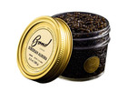 Caspian Siberian Osetra Aurora Black Caviar  metal Tin glass Jar 
