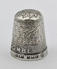 Ilfracombe Devon Sterling Silver Thimble 1930 A f