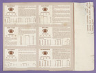 1970 Kellogg s 3d Football Uncut Sheet Panel  Matt Snell  Wilcox Garrett Jacobs