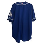 Los Angeles Dodgers Jersey Rawlings  Authentic Think Blue Mens 54    Chest Fresh