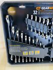 Gearwrench 32pc Ratcheting Combination Wrench W  Stubby Set Sae metric 39327 New