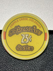  25 Brass Ass Casino Chip Poker Chip Cripple Creek Colorado Gambling Token