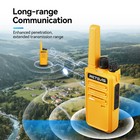 Retevis Rt68 Two Way Radio Long Range Walkie Talkies For Adults rugged 2 Pack 