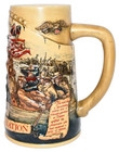 Vtg Beer Stein Mug Cup Miller 1776 Birth Of A Nation 3rd In Series 1993