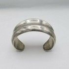 Vintage Taxco Mexican Sterling Silver Cuff Bangle Signed 69 5g