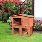 40 new A-frame Wood Wooden Rabbit Hutch Small Animal House Pet Cage Chicken Coop