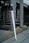 Hand Forged Carbon Steel Single Handed Medieval Sword  Battle Ready Blade 