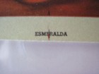 Vintage Mexican Print Titled  esmeralda  W gorgeous Woman Dancing  