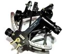 Vintage Antique Tamaya Working Black Brass Navigation Nautical Sextant Engraved