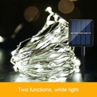 39ft 100led Solar Fairy String Light Copper Wire Outdoor Garden Decor