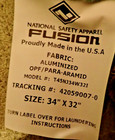New Nsa Apparel Fire Pants 34x32 Fusion Heat Resistant Safety Aluminized