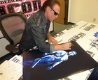 Sting Signed Wwe 20x30 Photo Psa dna Coa Picture The Icon Autograph Wcw Tna Aew