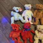 Ty Beanie Buddies Bears Lot Of 10 All With Tags - See Description Ty4