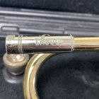 Bach Tr300 Student Bb Trumpet With Selma Bach Hard Case  Read  As Is  Untested 