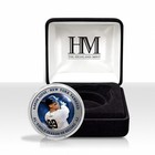 Aaron Judge Al Single Season Home Run Record 62 Silver Plated Coin