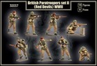 Mars Figures 32057 1 32 British Paratroopers Set Ii Red Devils Ww2