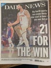 New York Daily News Newspaper   History Of Trouble   21 For The Win    4 20 25