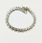 Sterling Silver Bracelet 6 Mm Round Semi Mount Setting Bracelet High Polished