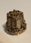 Vintage Nicholas Gish Thimble Pewter Horse Carousel Merry Go Round Movable Spain