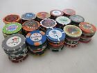 150 Casino Gaming Poker Chip Lot Las Vegas  1 New   Used Chipco Paulson Clay