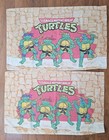 Vintage 2 Pair 1988 Tmnt Teenage Mutant Ninja Turtles Pillow Cases